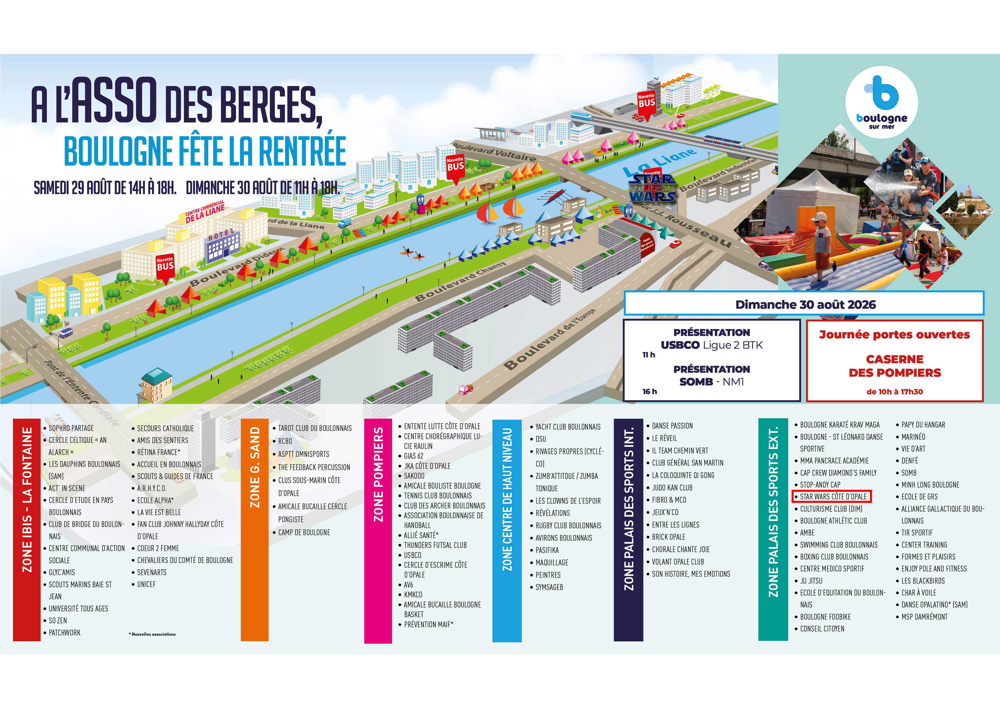A l'ASSO des berges !
